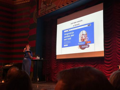 UvA Talen website van het jaar
